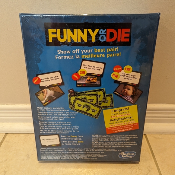 *New & Sealed* Funny or Die boardgame - Picture 2 of 2